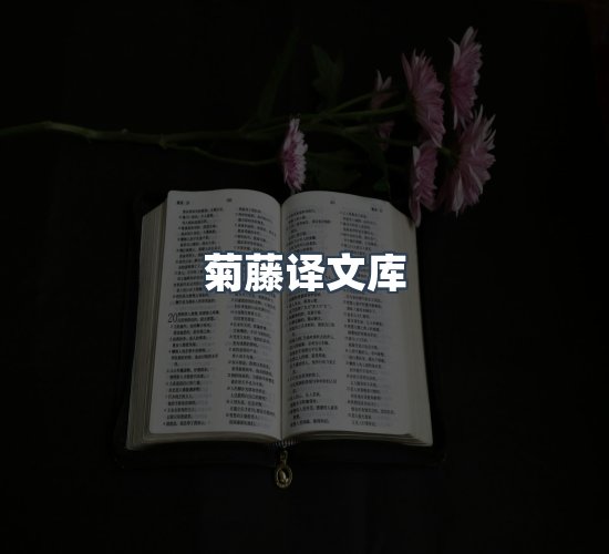 关于菊藤译文库
